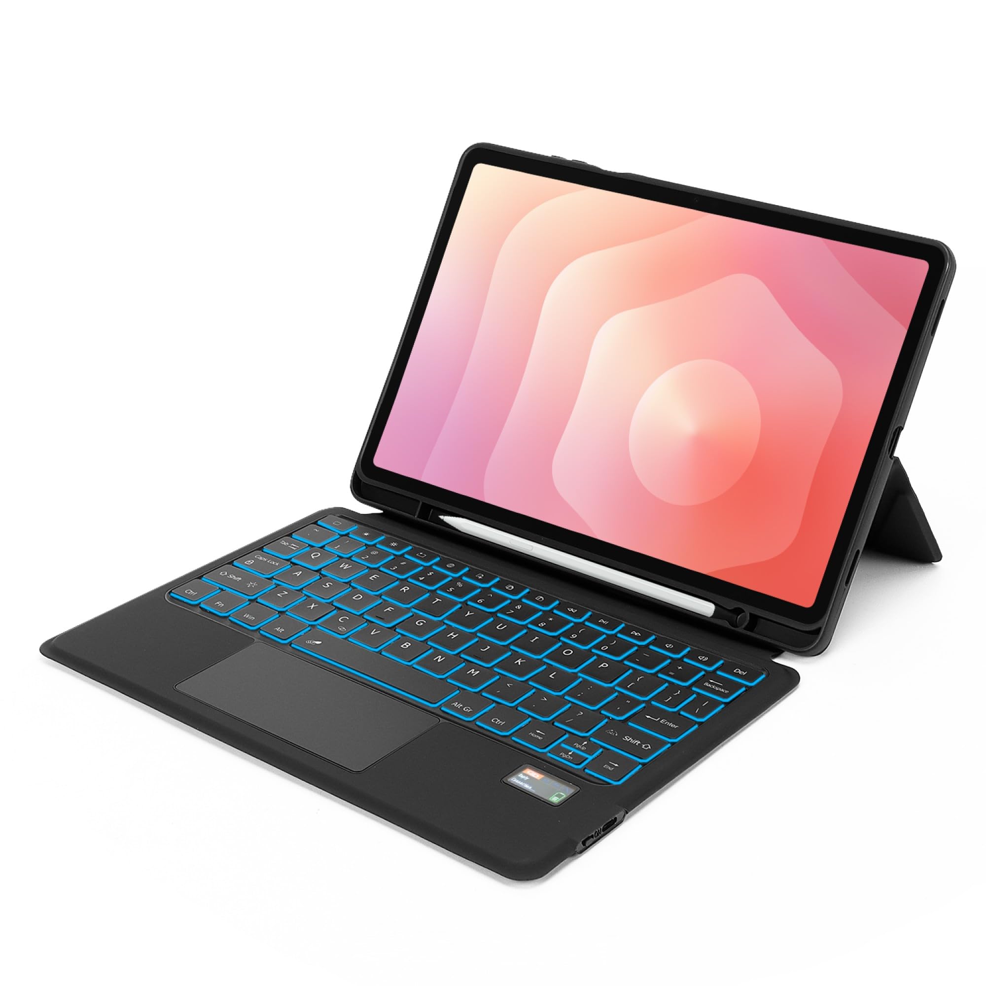 Photo 1 of SaharaCase - ProTouch Series Slim Keyboard Case with Track Pad for Galaxy Tab S11, Black, (TB00494)