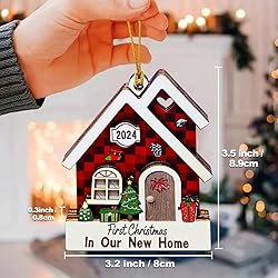JUNQIU New Home Ornament 2024- Housewarming Gifts