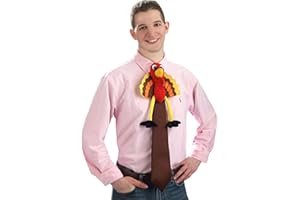 Forum Novelties Men's Novelty Turkey Neck Tie