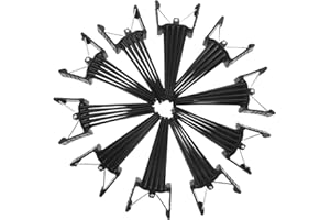 Vaguelly 10pcs Hair Root Fluffing Clips for High Crown Volume No Crease Volumizing Hair Comb Tool for Natural