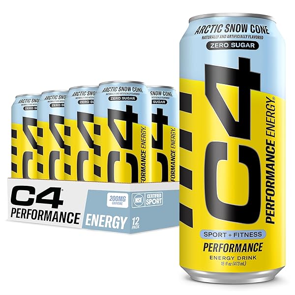 CELLUCOR C4 CARBONATED ZERO SUGAR ENERGY PRE WORKOUT...