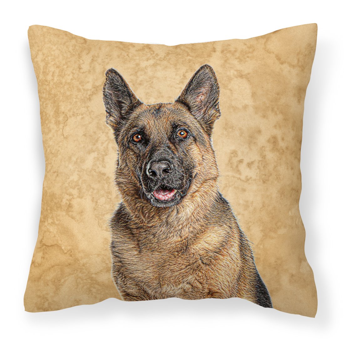 Caroline's Treasures Jack Russell Terrier Canvas Fabric Decorative Pillow KJ1225PW1414