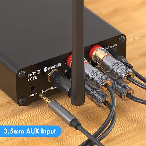 Fosi Audio DA2120C 240W Bluetooth 5.0 ステレオオーディオ Hi-Fi DAC アンプ aptX 24Bit-192kHz 2.1チャンネル Dクラスパワーアンプ デジタルアンプ サブウー Fosi Audio DA2120C Compact Stereo Receiver Review