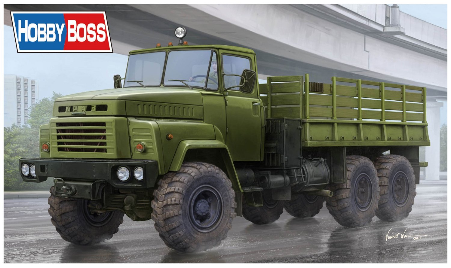 Hobbyboss 1:35 - Russian KrAZ-260 Cargo Truck