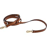 LIVE UP Full Grain Purse Strap Genuine Leather Replacement for Cross Body Bag Handbags