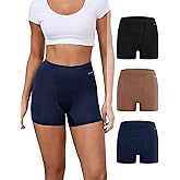 INNERSY Period Boxer for Women High Waisted Leak Proof Postpartm Menstrual Mesh BoyShorts Panties Underwear 3-Pack