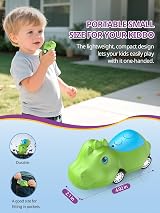 Inspireyes Kids Walkie Talkies Dino Cars 2 Pack Age 3 5 7 USB-C Rechargeable view 6