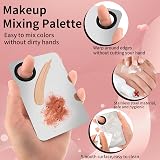 DIVINA VITAE Foundation Spatula Set Stainless Steel Makeup Mixing Palette & Rod view 3