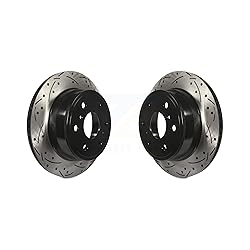 DS-One Rear Coated Drilled Slotted Disc Brake