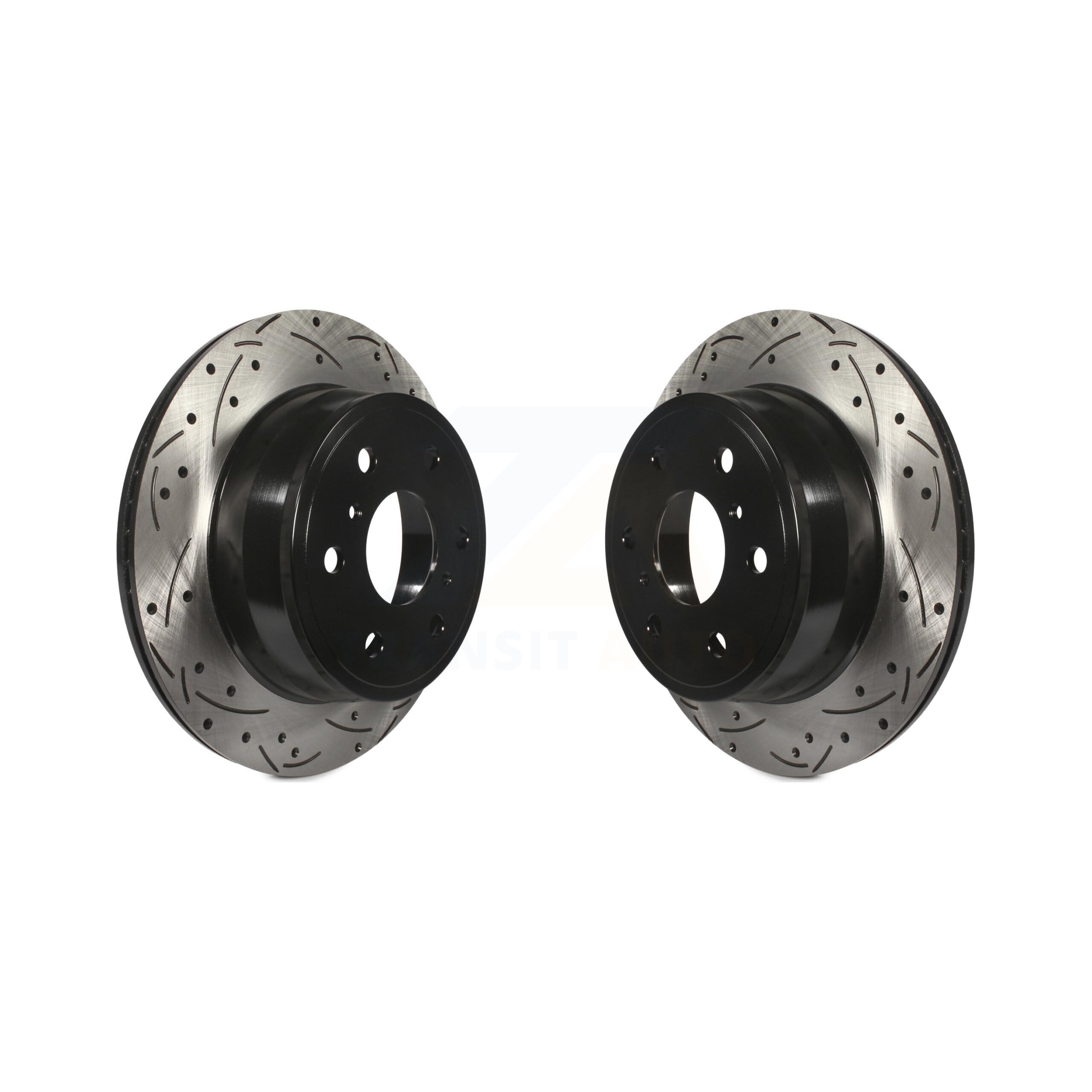 DS-One Rear Coated Drilled Slotted Disc Brake