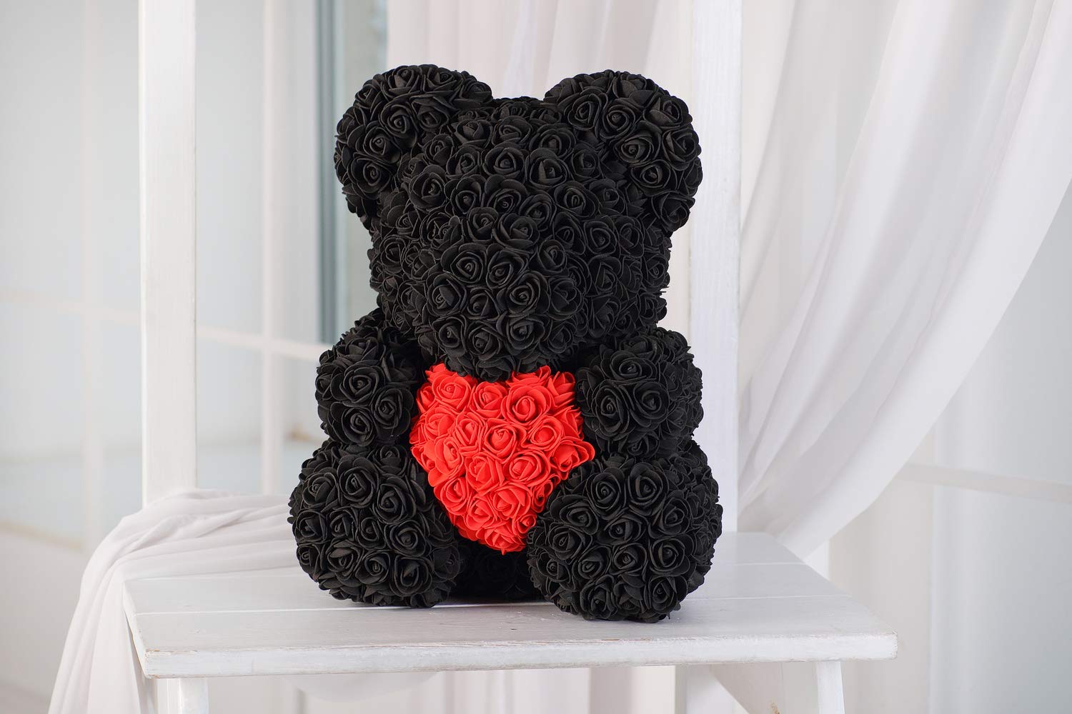 rose teddy bear $5