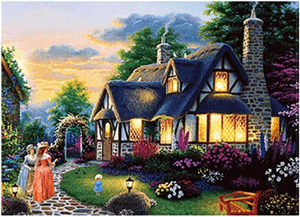 LIFERRI 500 Piece Jigsaw Puzzle for Adults and Families, Large Game Interesting Toys Personalized Gift Paper Puzzle (C)