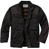 Legendary Whitetails mens Barn Chore Coat Vintage Work Jacket Waxed Cotton Water Resistant