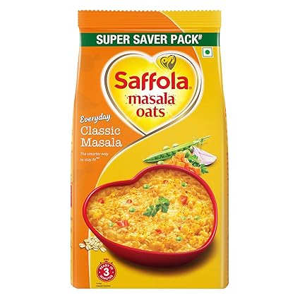 Saffola Masala Oats, Classic Masala, 500 g