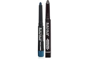 Skinn Cosmetics Smudge Sticks - Set of 2 Waterproof Pencils - Black Shimmer & Pacific Shimmer
