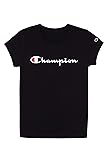 Champion Girls Heritage Short Sleeve Script Logo