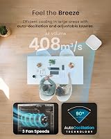 Pro Breeze 4-in-1 Air Cooler with 10L Tank, Remote, Timer, Oscillation view 4