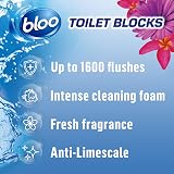 Bloo New In-Cistern Toilet Blocks Pack of 2 Fresh Flowers 400 Flushes view 3