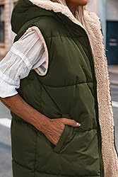 PRETTYGARDEN Womens 2024 Fall Reversible Vests