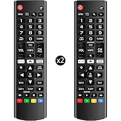 (Pack of 2) Universal Remote for LG Smart