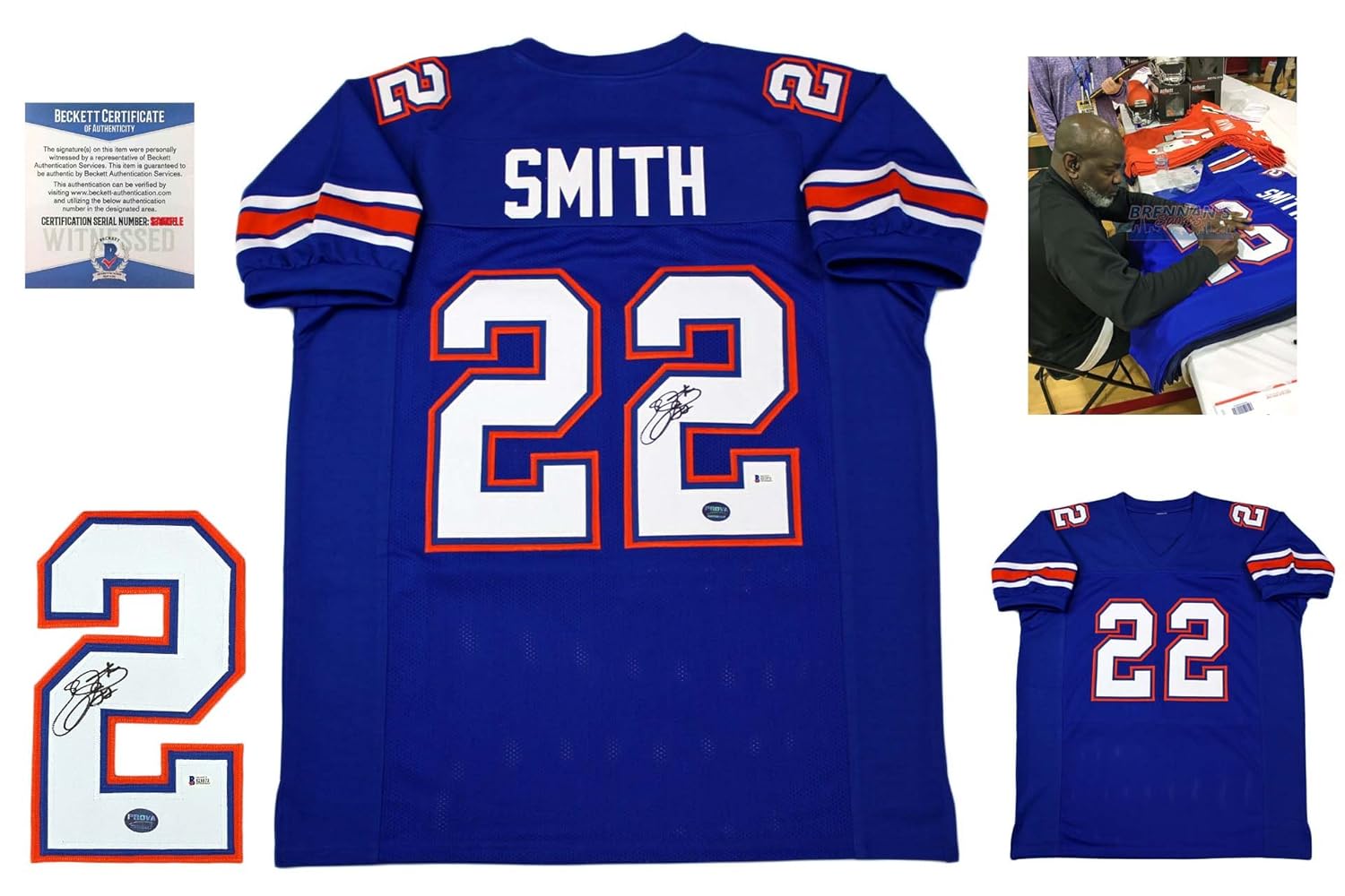 emmitt smith gators jersey