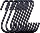 ilauke 32 Pack Heavy Duty S Hooks Black S Shaped Hooks Hanging Hangers