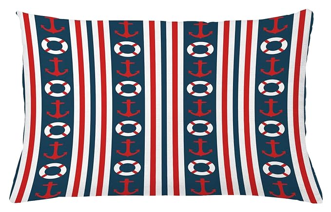 Amazon Com Ambesonne Nautical Throw Pillow Cushion Cover