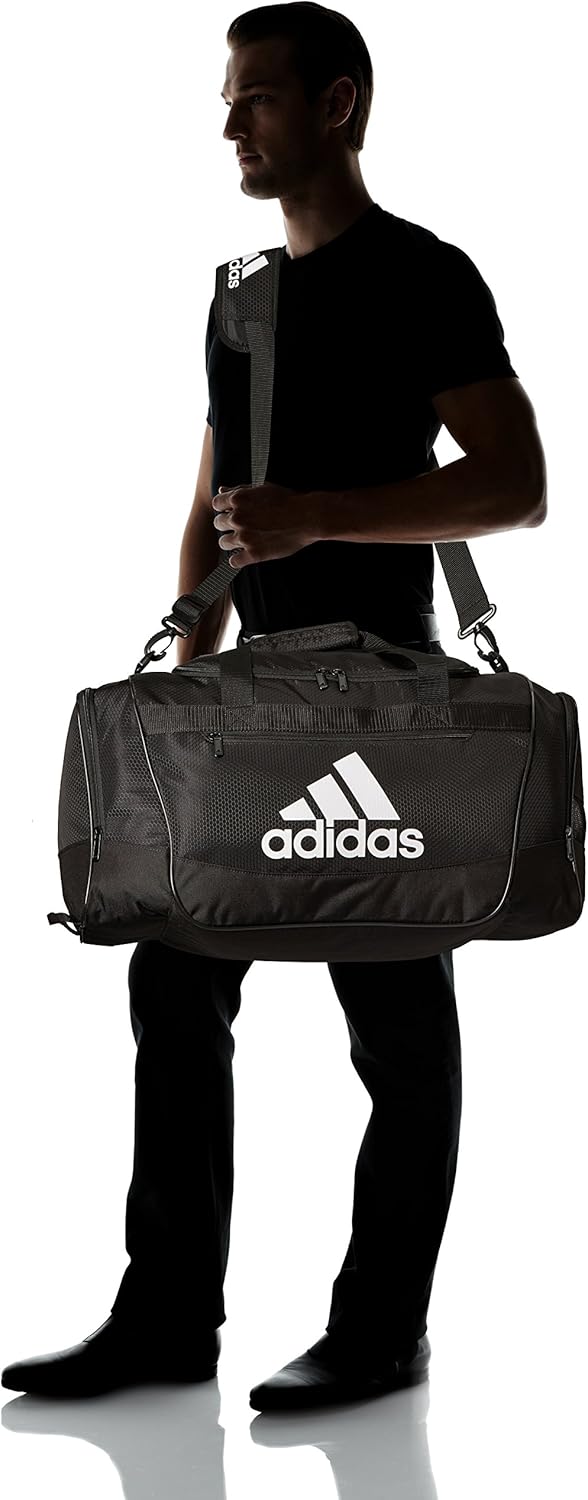 adidas Defender III Small Duffel Bag: Clothing
