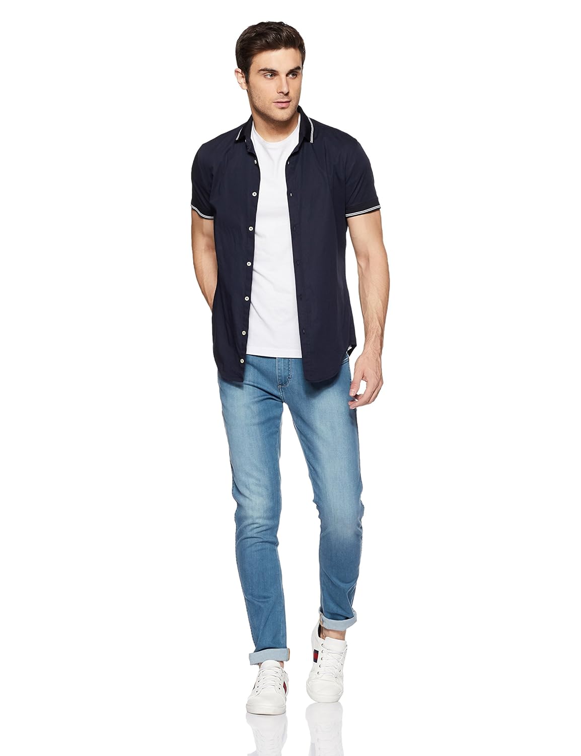 wrangler men's skinny fit jeans