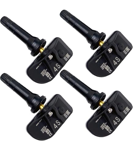 Amazon.com: PDQ TPMS 433 MHZ Tire Pressure Sensor 4 Pack Metal