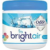 BRIGHT Air Super Odor Eliminator, Cool And Clean, Blue, 14 Oz Jar