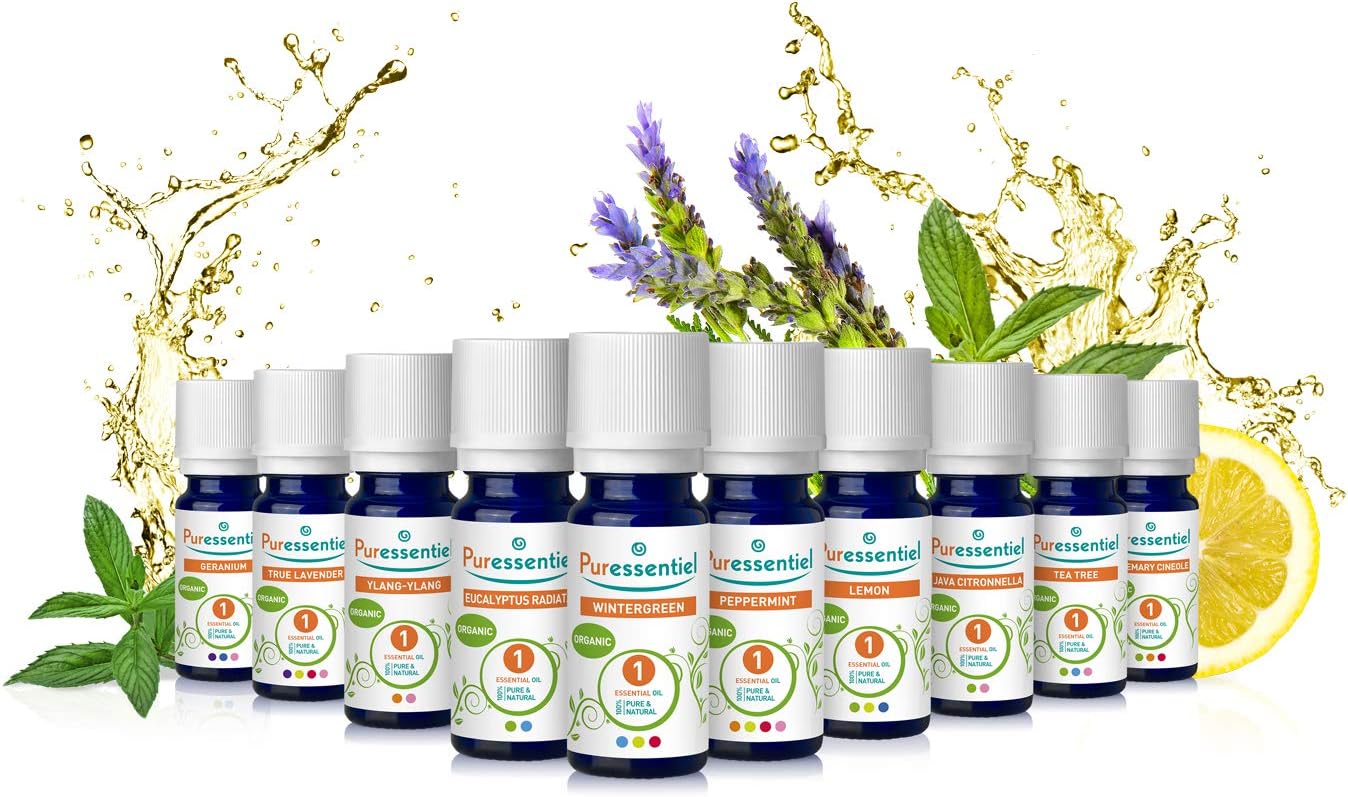 Puressentiel Organic Peppermint Essential Oil 10ml, 100% Pure & Natural, Vegan, Aromatherapy, Massage & Bath - Image 4