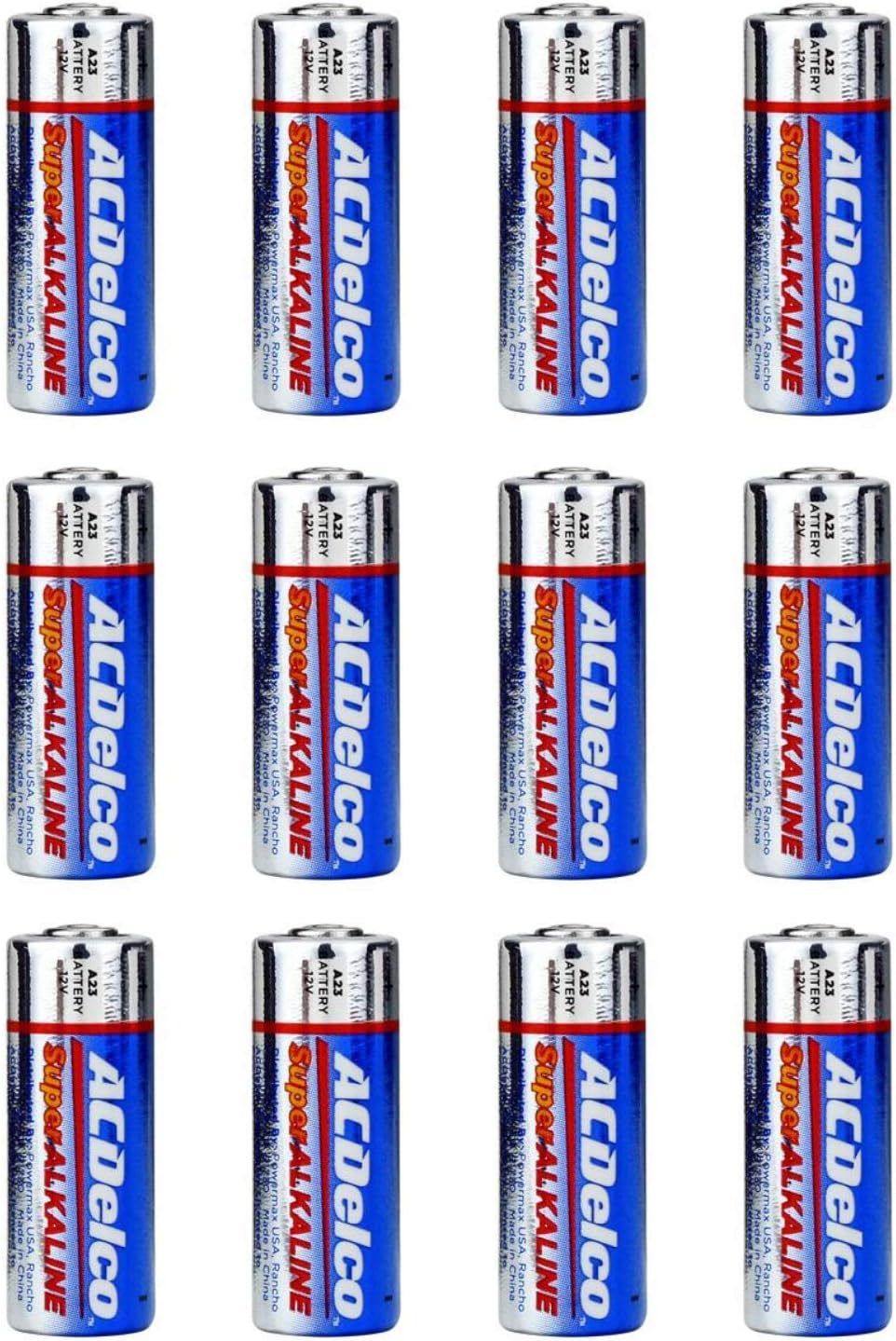 ACDelco 10-Count AAAA Batteries, Maximum Power Super Alkaline Battery, Use for Glucose Meters and Blood Monitors, 10-Year Shelf Life: Health & Personal Care