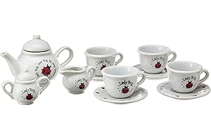 Schylling Ladybug Tea Set Basket