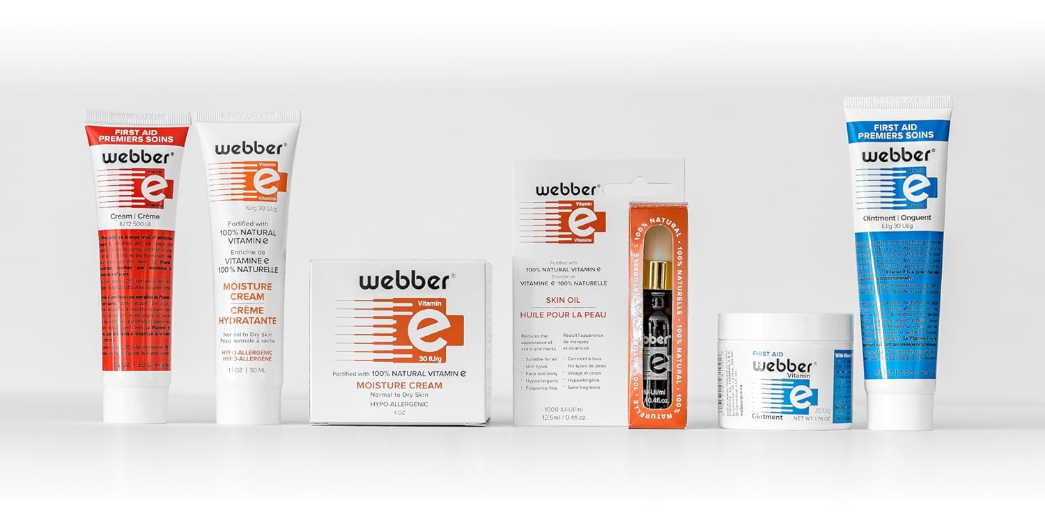 webber vitamin e ointment on face