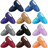 Oqqlin 11 Pcs Reusable Non Slip Shoe Covers, 11 Colors Washable Foot Boot Shoes Covers Soft Thickened Shoe Protectors Cover for Indoors, Home, Office, Laboratory