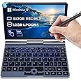 Crelander 2-in-1 Mini Laptop | 8-Inch Touchscreen Portable Small Pocket Computer | Intel 12th Gen N100 Processor | 12GB DDR5 RAM 512GB SSD |PD 30W Charging | WiFi6 BT5.2 |Backlit Keyboard |Windows 11
