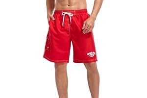 Adoretex Men's Guard Swimsuit Board Shorts Swim Trunks Mesh Liner