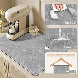 Coffee Maker Mat Accessories for countertop