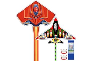 BLOOLILIES 3 Pack/ 2Pack Large Delta Kites, Easy to Fly Kites for Kids Ages 4-8-12 and Adults, Single Line Beach Kite Outdoor Toys for Family Outside Games & Activities