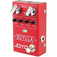 JOYO Bass Guitar Pedals Compressor Effect Pedal with Precise Compression Knobs Low Noise and High Dynamic Control Range for B