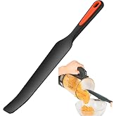 Silicone Blender Spatula, Under-Blade Scraper with Long Handle | Compatible With Most High-Performance Blenders, Ergonomic Grip, Reaches Beneath Blades To Scrape Thick Mixtures