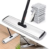 18 Professional Microfiber Mop Large Flat Mops for