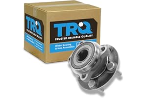 TRQ Front Wheel Bearing & Hub Assembly with ABS Sensor Compatible with 2009-2014 Subaru Forester 2012-2014 Impreza 2005-2014 Legacy Outback 2013-2014 XV Crosstrek