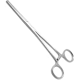 Rochester Straight Kocher 1&times;2 Teeth Forcep 8" Hemostat Surgical Stainless Steel Instrument
