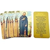 Westmon Works St Peregrine Holy Cards Patron Saint of Cancer Prayer Card Pack Made in the USA, Set of 10