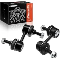 TRQ Front Sway Bar Link Set For BMW 525i 528i 530i – 2-Piece Stabilizer Replacement Kit - View #11