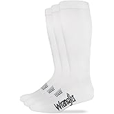 Wrangler Men's Western Boot Socks (Three Pairs)