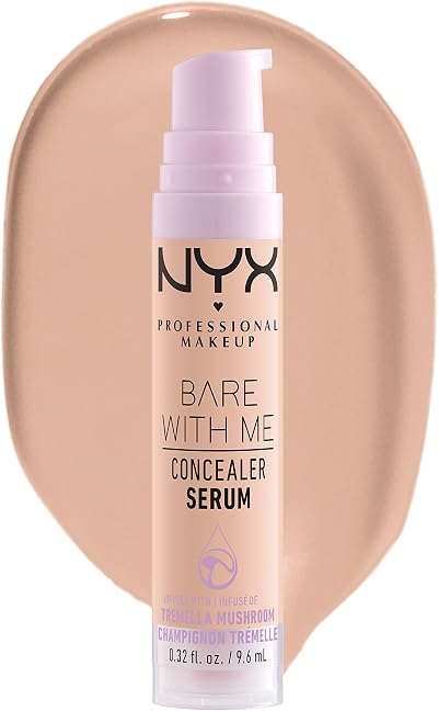 NYX Bare With Me Concealer Serum Medium Coverage 9.6ml Light