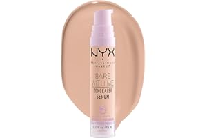 NYX PROFESSIONAL MAKEUP Bare With Me Concealer Serum, Concealer Makeup For Up To 24Hr Hydration - Light